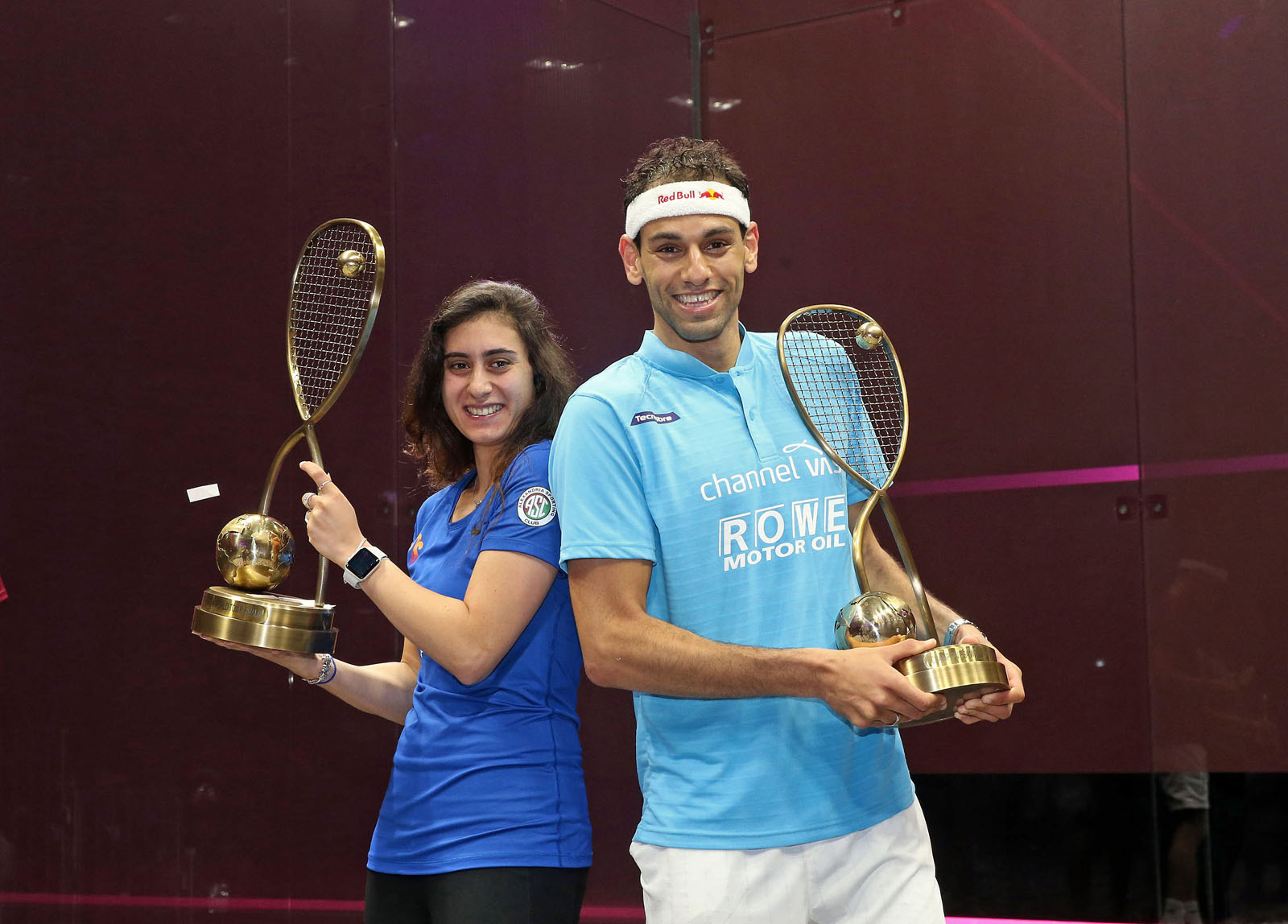 El Sherbini and ElShorbagy Triumph at 2017-2018 PSA Dubai World Series Finals