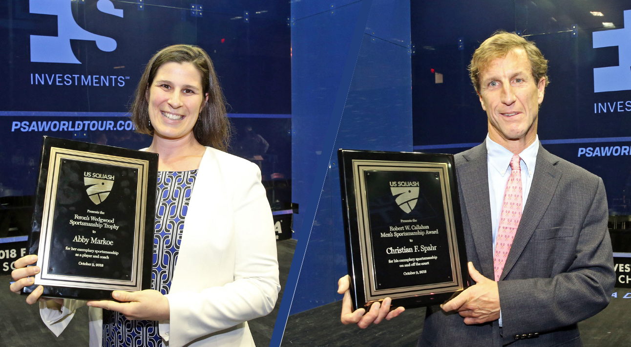 Markoe & Spahr Honored at Character in Sports Day