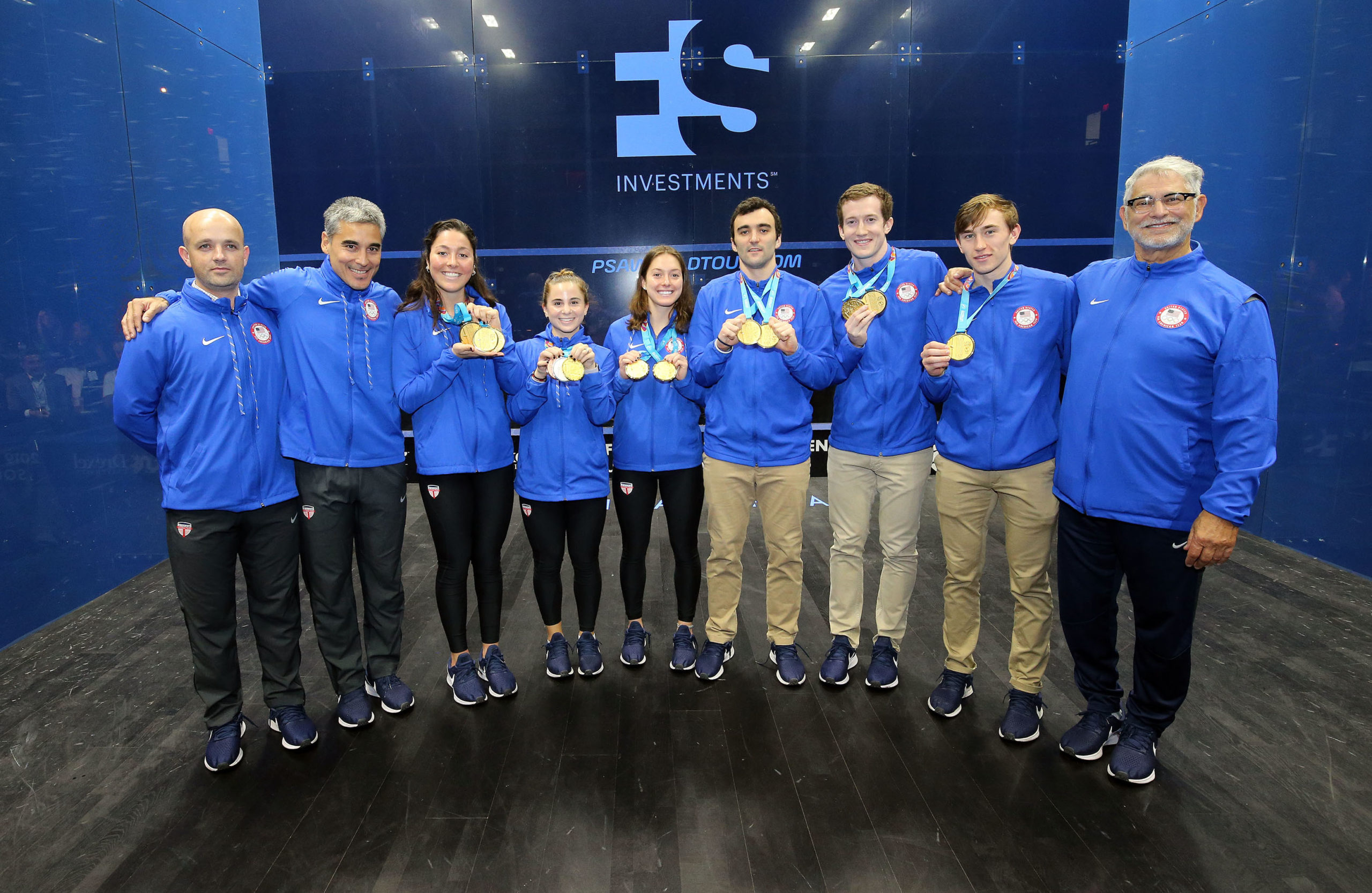 Team USA Pan American Gold Medalists Honored at U.S. Open