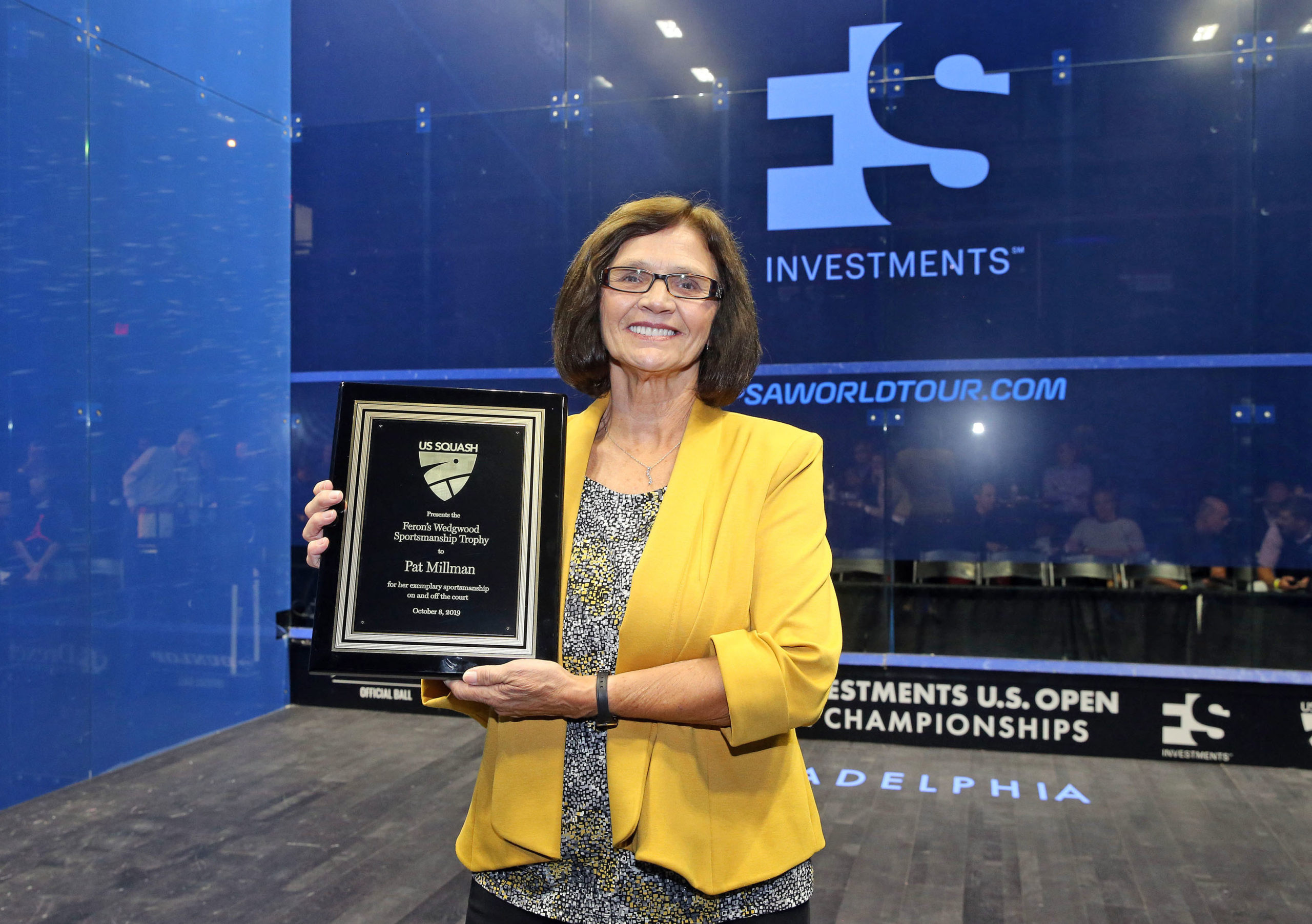 Millman Presented Feron’s Wedgwood Sportsmanship Trophy