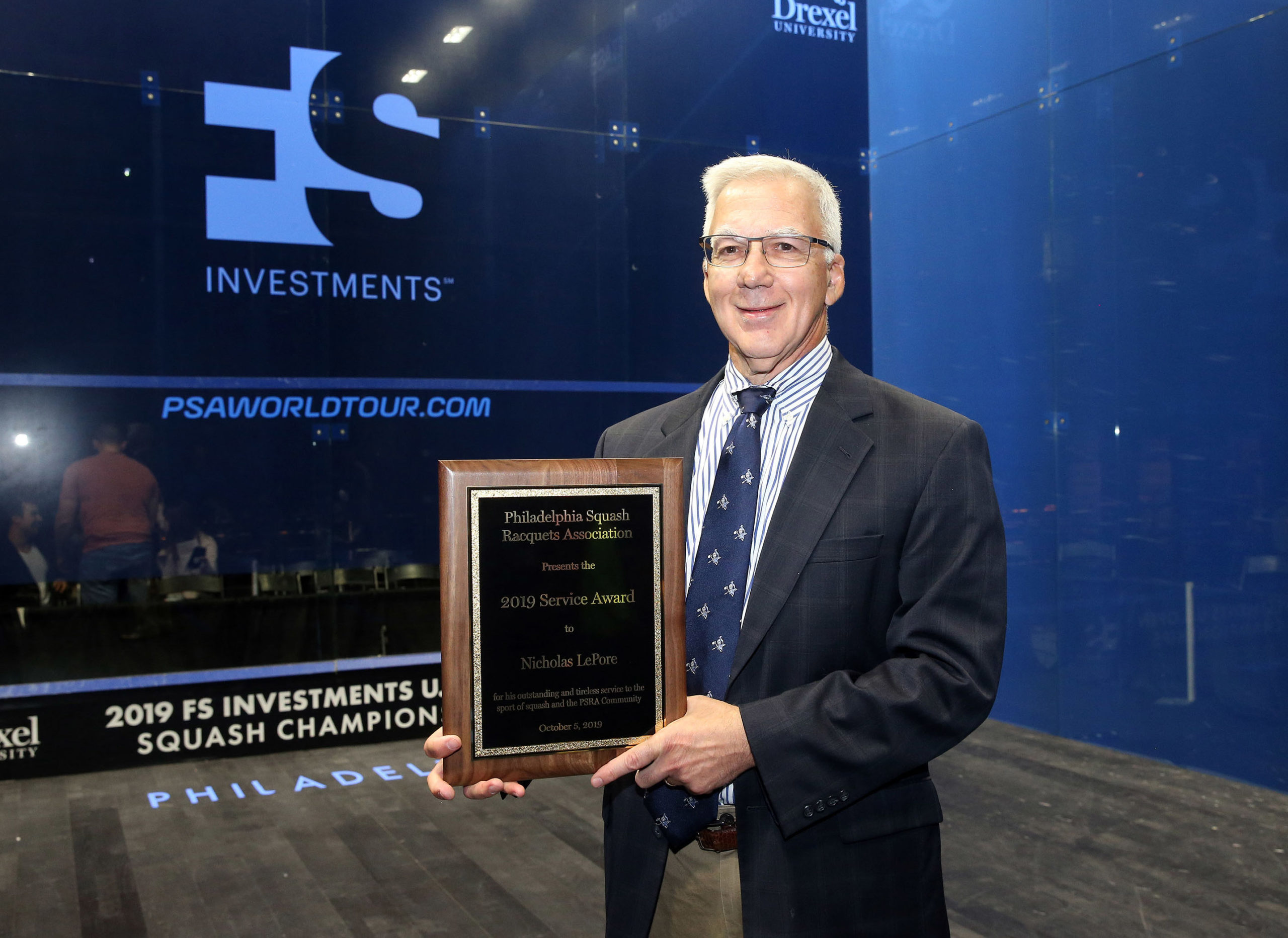 PSRA Honors LePore With Service Award