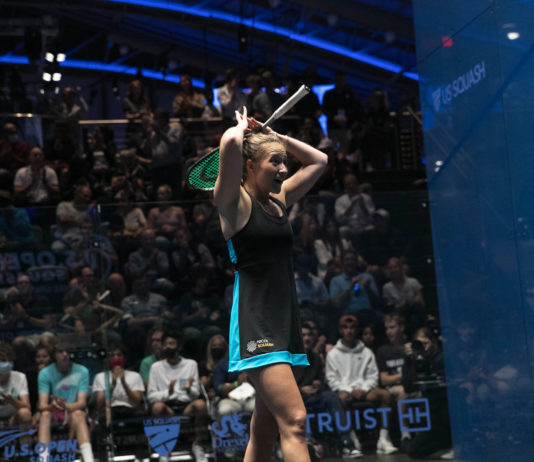 Fiechter Upsets Amanda Sobhy to Reach First Career Platinum Quarterfinal