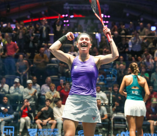 Sabrina Sobhy Stuns World No. 2 El Hammamy to Reach Maiden U.S. Open Quarterfinals