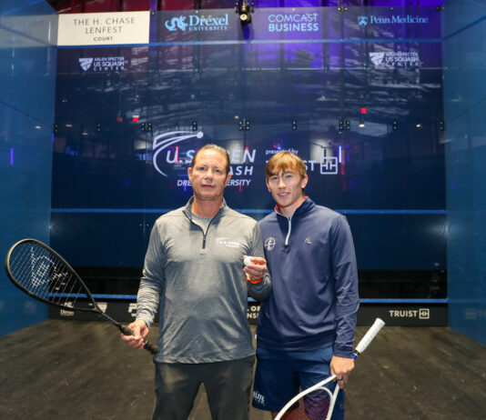 H. Chase Lenfest Hits U.S. Open First Ball