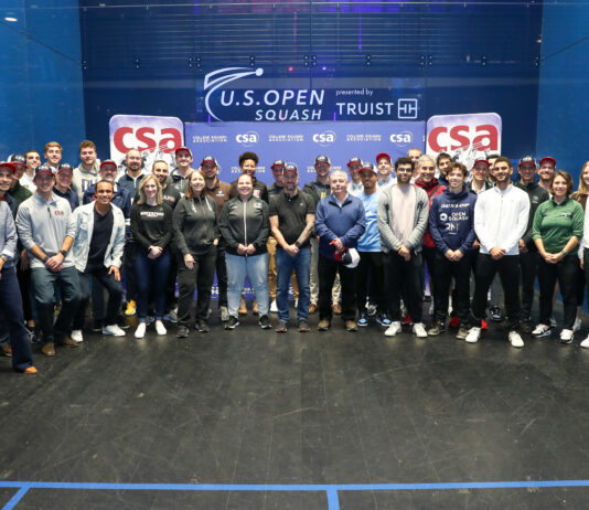 CSA Celebrates 100 Years of College Squash at U.S. Open